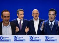 Μητσοτάκης, Άδωνις, Δένδιας, Δημητριάδης: “Μαζί μέχρι τις κάλπες – μετά πόλεμος” στη ΝΔ