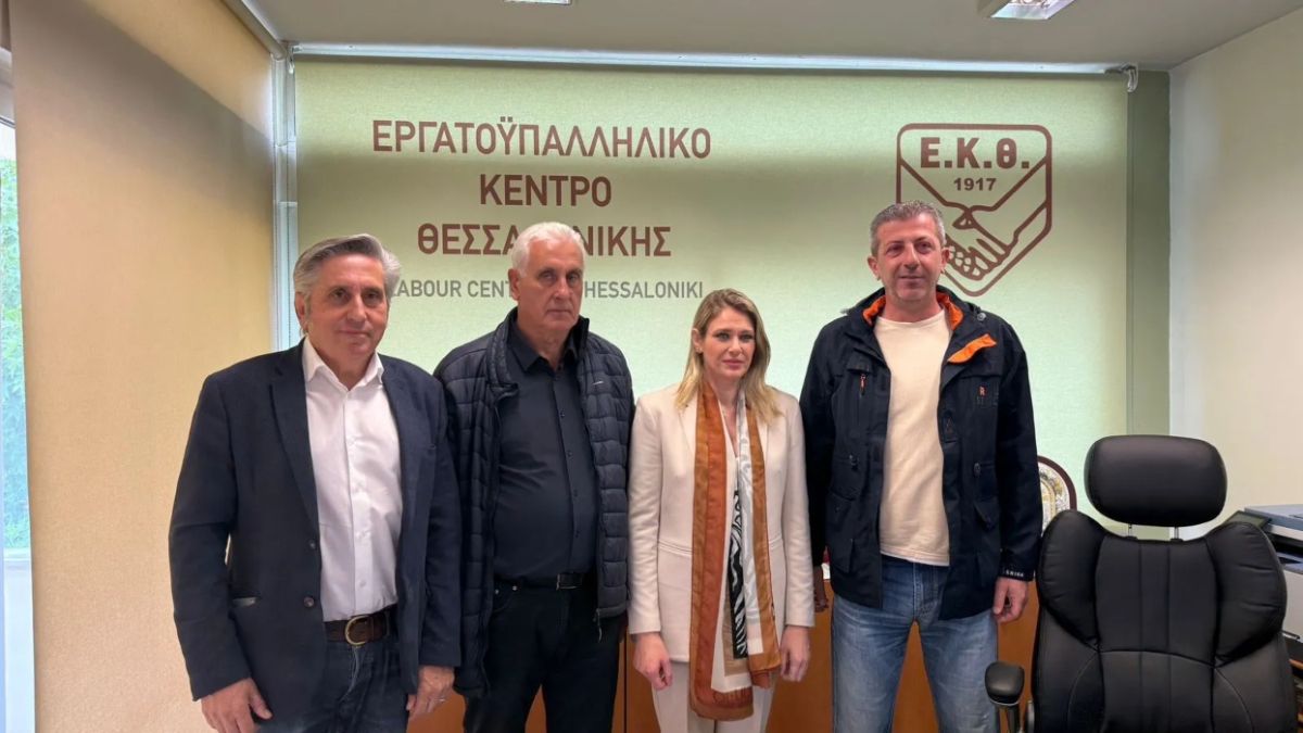 Άννα Ευθυμίου από το Εργατικό Κέντρο Θεσσαλονίκης: Διάλογος, αυξήσεις μισθών και στήριξη εργαζομένων