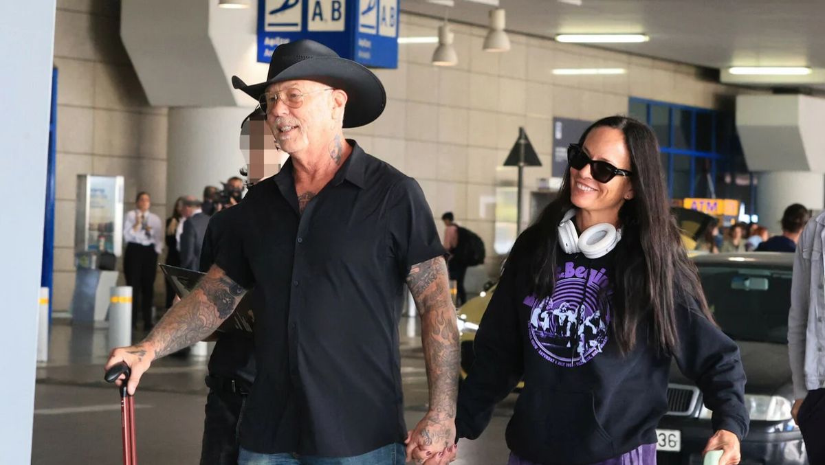 Metallica στο ΟΑΚΑ: Στην Αθήνα ο James Hetfield με την αρραβωνιαστικιά του