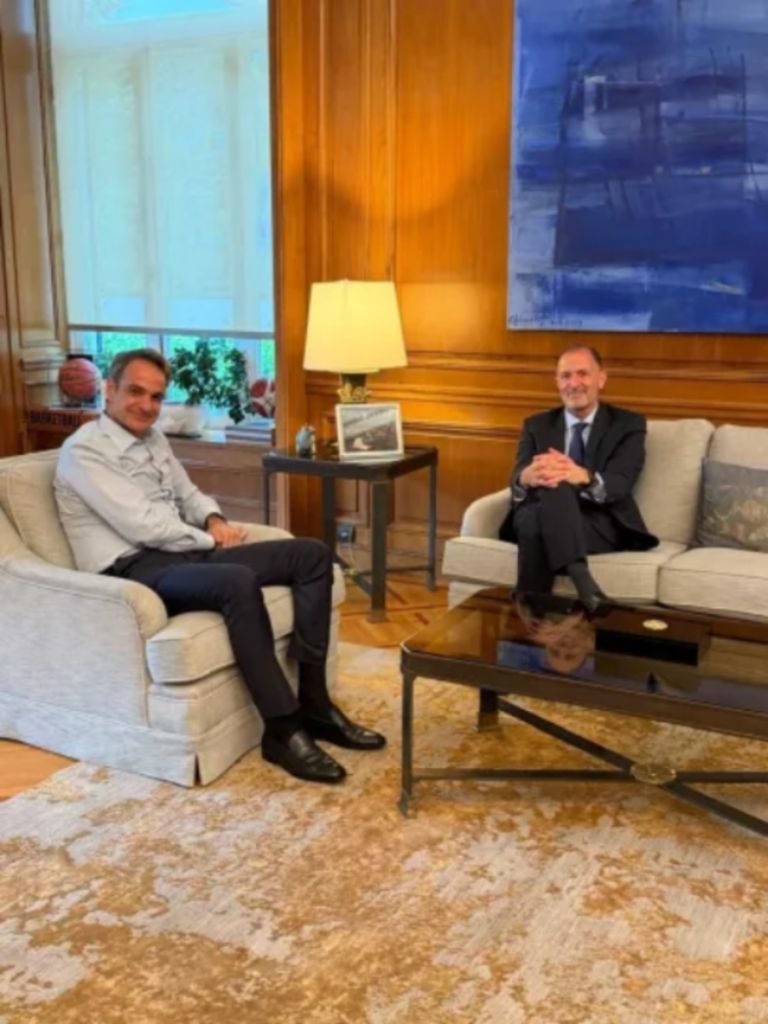 Μητσοτάκης για συνάντηση με CEO της Euroleague: Μεγάλο γεγονός το Final 4, το αναμένουμε με ενθουσιασμό