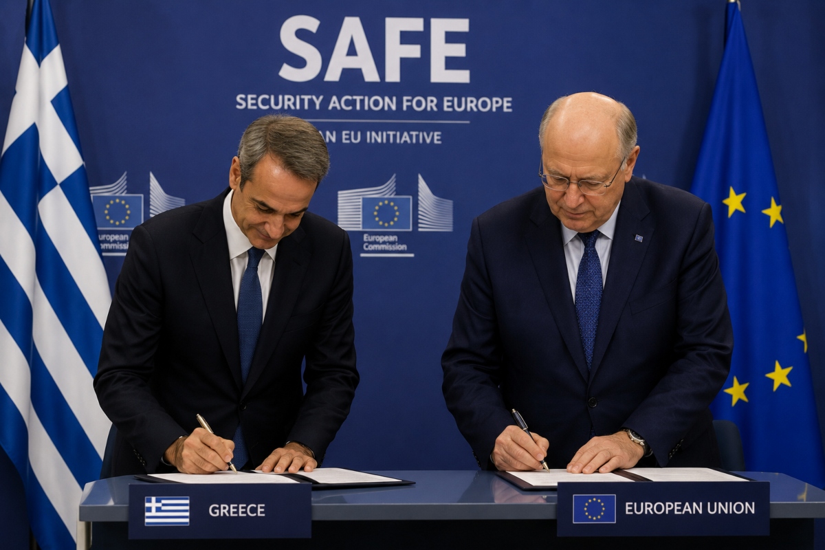 Η Ελλάδα Μπαίνει στη Νέα Αρχιτεκτονική Άμυνας της Ευρώπης: Τι Σημαίνει η Συμμετοχή στο SAFE