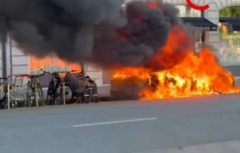 Χάος στη Γενεύη από τα άγρια επεισόδια εν όψει G7 – Διαδηλωτές πέταξαν πέτρες και κομμάτια τσιμέντου