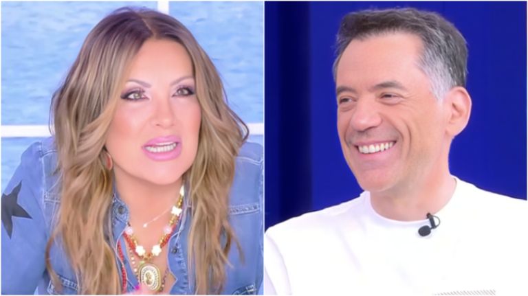 Χαμός! Ναταλία Γερμανού σε Θάνο Καλλίρη: Θέλω να παντρευτώ ξανά για να έρθεις να τραγουδήσεις στον γάμο μου
