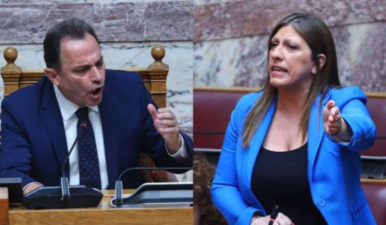 Σφοδρή σύγκρουση Κωνσταντοπούλου – Γεωργαντά στη Βουλή: «Κάρφωνες το κόμμα σου» – «Δεν σας φοβάμαι»