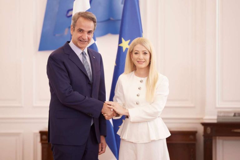Μητσοτάκης – Δημητρίου: Κοινό μέτωπο Ελλάδας και Κύπρου για το Κυπριακό και τις περιφερειακές εξελίξεις