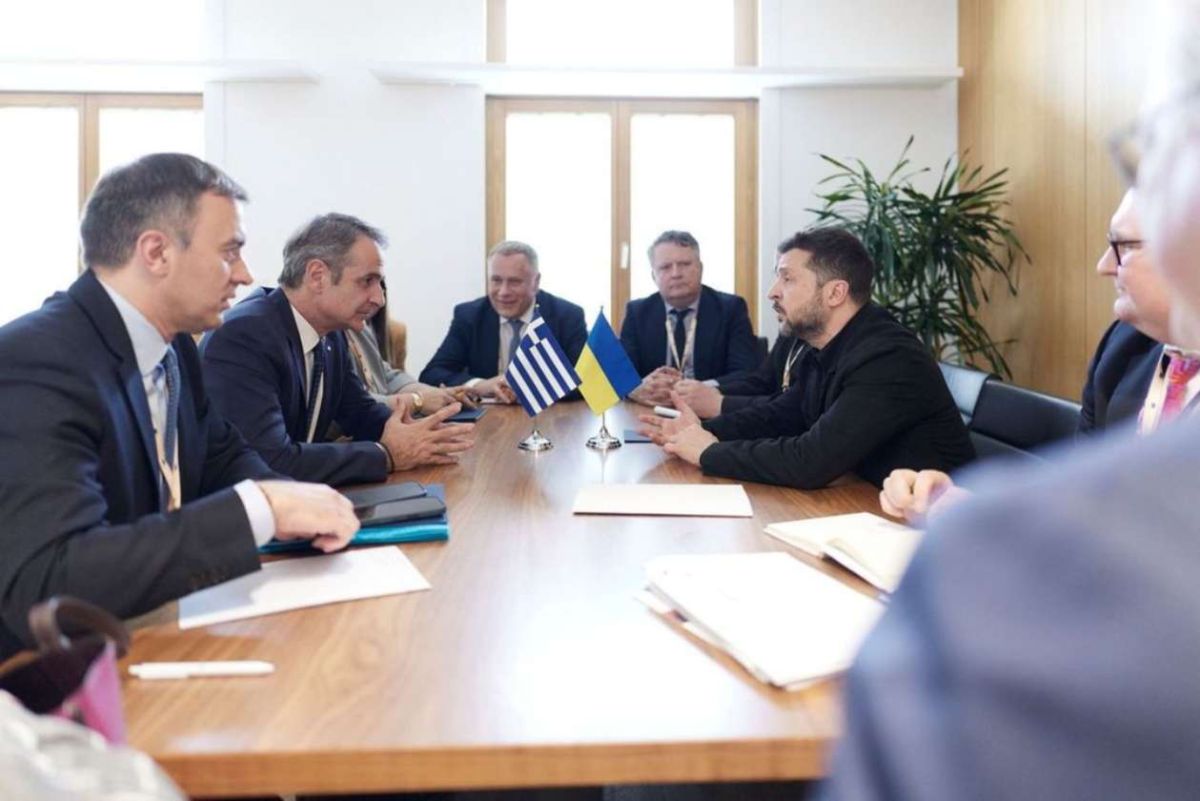 Συνάντηση Μητσοτάκη – Ζελένσκι: Αμυντική συνεργασία και το επεισόδιο με το drone στη Λευκάδα στο τραπέζι