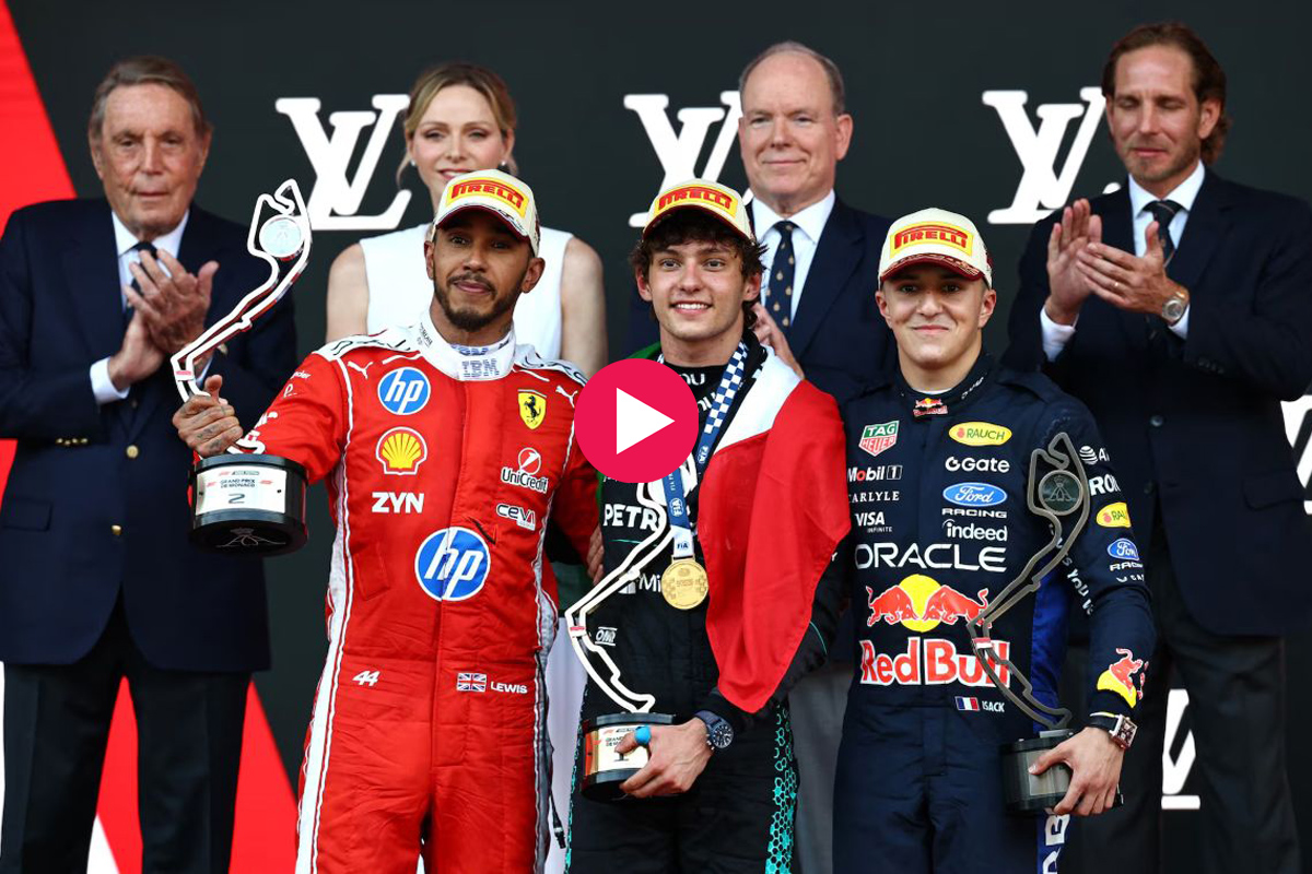 F1 Μονακό: Ο Αντονέλι κατέκτησε το Πριγκιπάτο και έγραψε ιστορία
