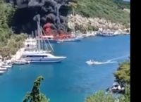 Παξοί: Συναγερμός από φωτιά σε δύο τουριστικά σκάφη στο λιμάνι του Γαΐου–Μεγάλες ζημιές, χωρίς τραυματισμούς