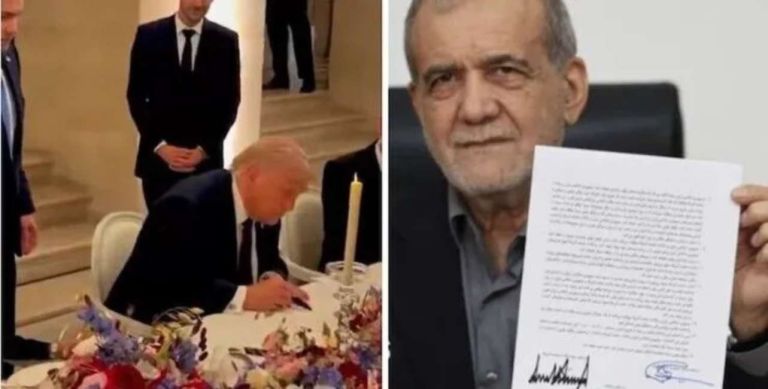 Χωρίς χειραψία, με βαρύ συμβολισμό: Τραμπ και Πεζεσκιάν υπέγραψαν ξεχωριστά το MoU