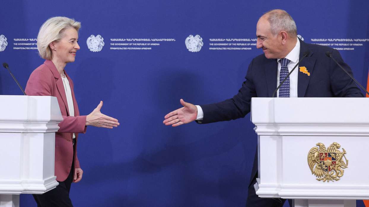 Η ΕΕ «σπάει» τον ρωσικό κλοιό στην Αρμενία: Η φον ντερ Λάιεν απαντά στον οικονομικό πόλεμο του Κρεμλίνου