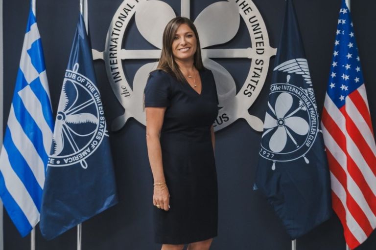 Δανάη Μπεζαντάκου: Νέα πρόεδρος του Propeller Club Πειραιά