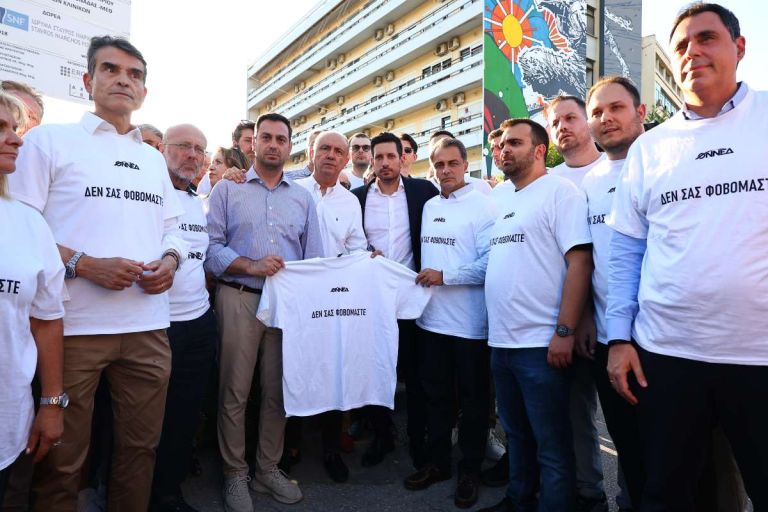 Δολοφονία Βάγιας Νέστορα: Με κεντρικό σύνθημα “δεν σας φοβόμαστε” η συγκέντρωση της ΝΔ στη Θεσσαλονίκη