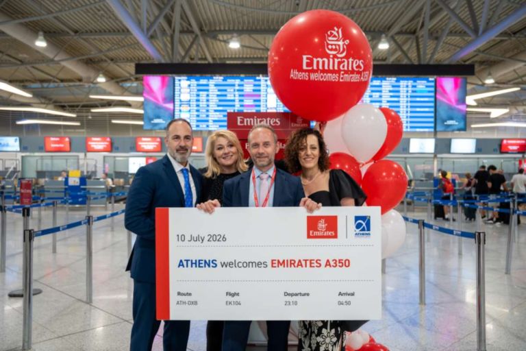 Emirates εντάσσει το νέο Airbus A350 στο δρομολόγιο Αθήνα-Ντουμπάι