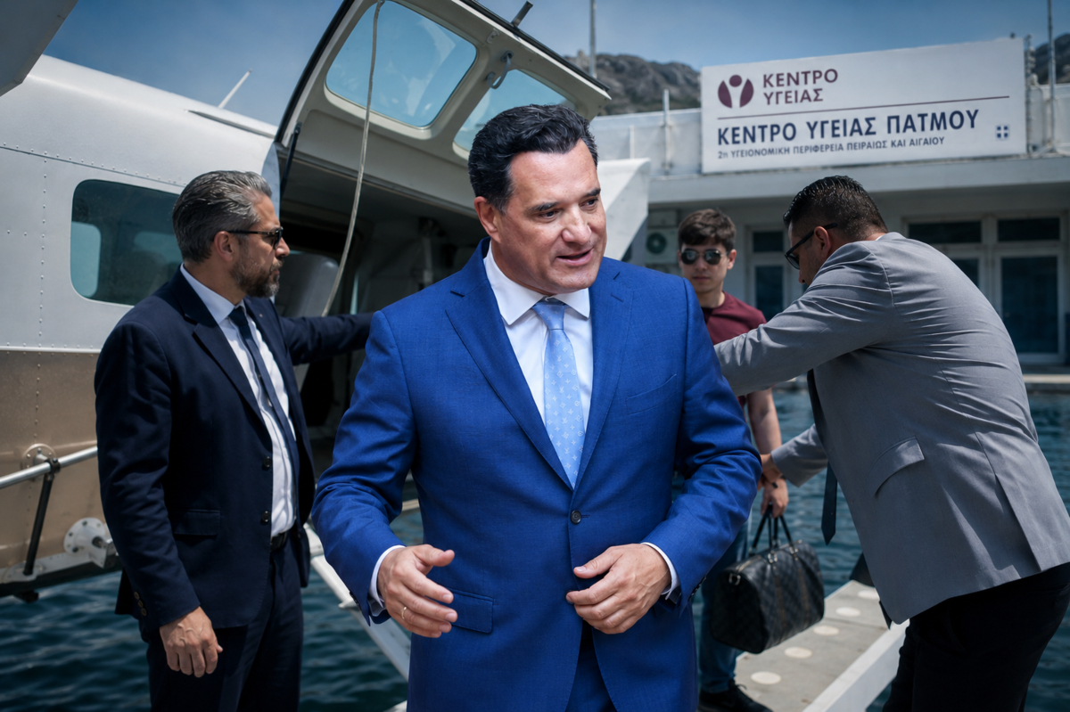 Άδωνις Γεωργιάδης: Εγκαινιάστηκε το πλήρως ανακατασκευασμένο Κέντρο Υγείας Πάτμου μετά από 55 χρόνια
