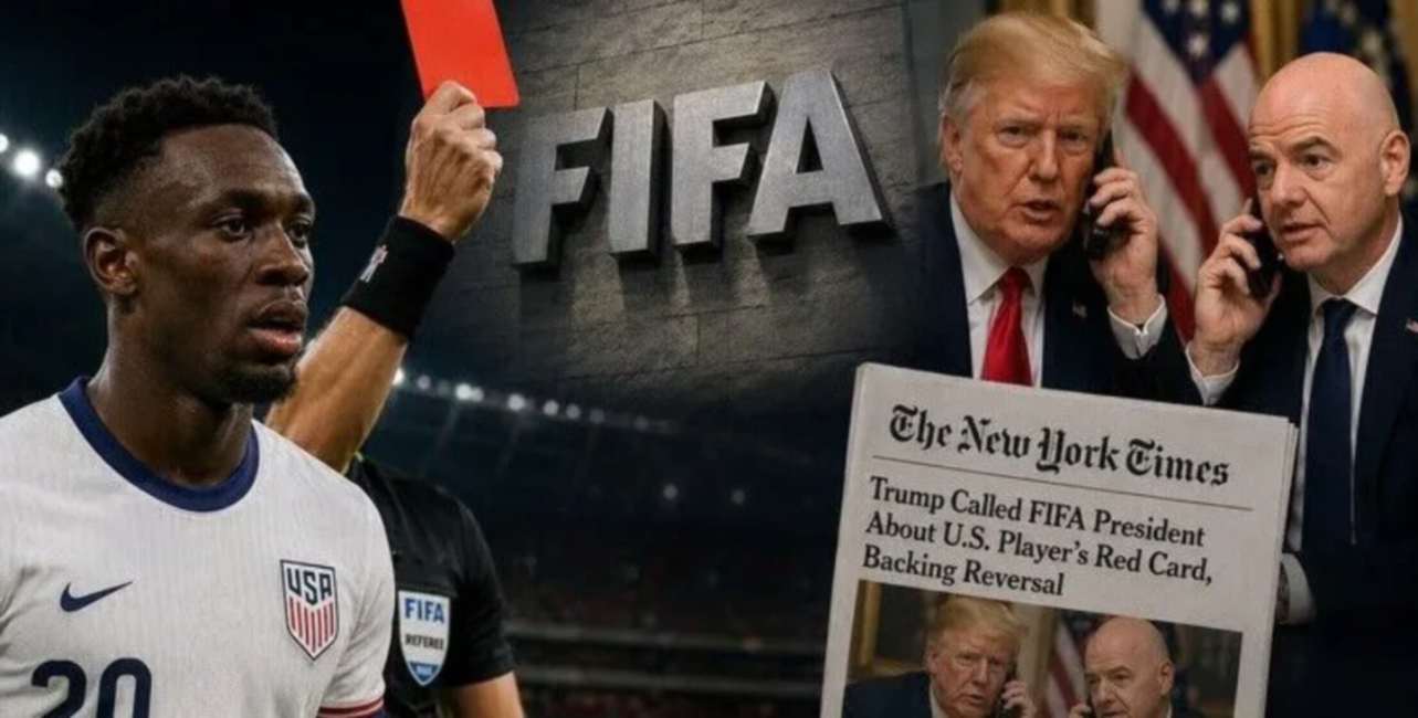 Τραμπ και FIFA στο επίκεντρο: Σφοδρές αντιδράσεις για την υπόθεση Μπάλογκαν,καταγγελίες πολιτικής παρέμβασης