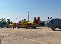 Δύο ελληνικά Canadair στη μάχη με τις φλόγες στην Ισπανία και τις εντυπωσιακές ρίψεις νερού [pics]