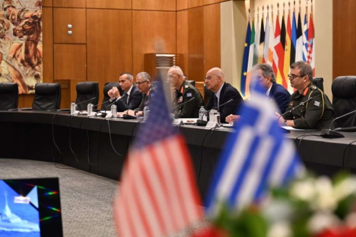 Αξονας Αθήνας–Ουάσιγκτον ισχυροποιείται:Δένδιας Γεραπετρίτης κλειδώνουν άμυνα,εξοπλισμούς,συνεργασία