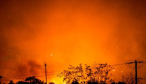 Φωτιά στο Ωραιόκαστρο: Μήνυμα 112 για την περιοχή Ανθούπολη, αναφορές για καμένα σπίτια