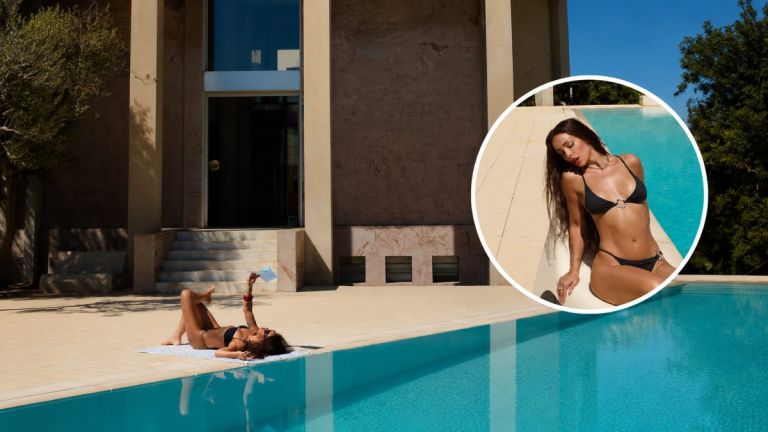 Ελένη Φουρέιρα: «Έριξε» το Instagram ποζάροντας με μπικίνι μπροστά από βίλα [pics]
