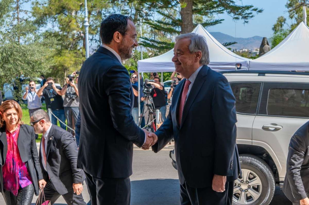 Γκουτέρες από Λευκωσία: “Αυτή είναι η ώρα για επίλυση του Κυπριακού, θα κάνω ό,τι μπορώ” [pics]