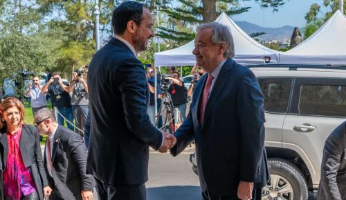 Γκουτέρες από Λευκωσία: “Αυτή είναι η ώρα για επίλυση του Κυπριακού, θα κάνω ό,τι μπορώ” [pics]