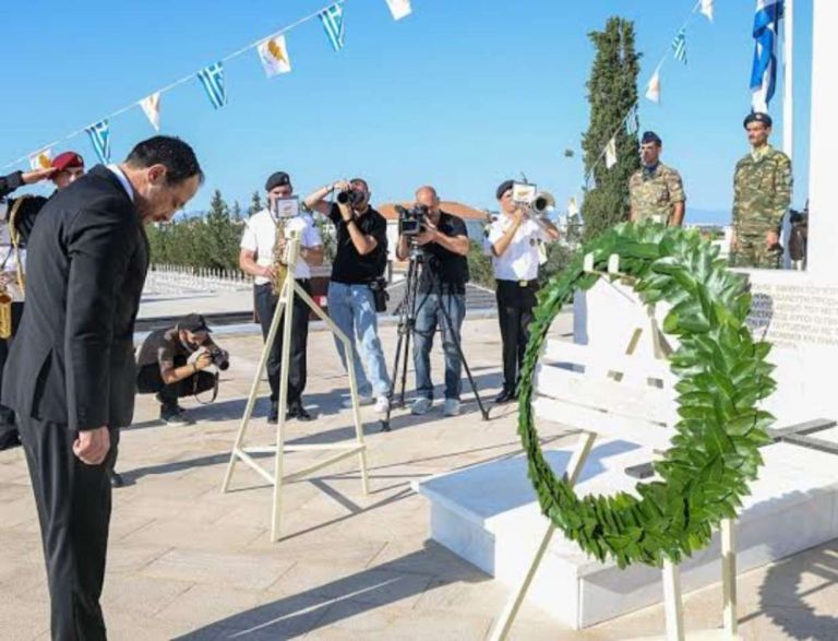 «Χρέος και ευθύνη μας ο τερματισμός της τουρκικής κατοχής, η απελευθέρωση και επανένωση της Κύπρου»