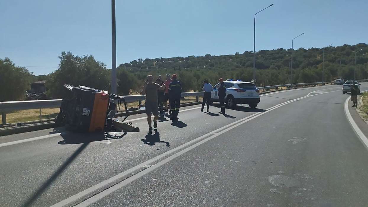 Τραγωδία στη Λέσβο: Νεκρές δυο γυναίκες σε τροχαίο – Στο ίδιο σημείο σκοτώθηκαν πριν ένα μήνα δύο νεαροί