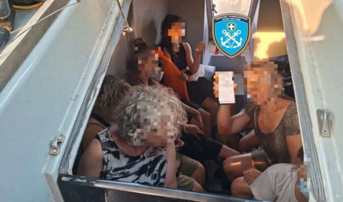 Ρέθυμνο: Η δραματική διάσωση 31 πολιτών του Αγίου Παύλου από το Λιμενικό-Συγκλονιστικά πλάνα