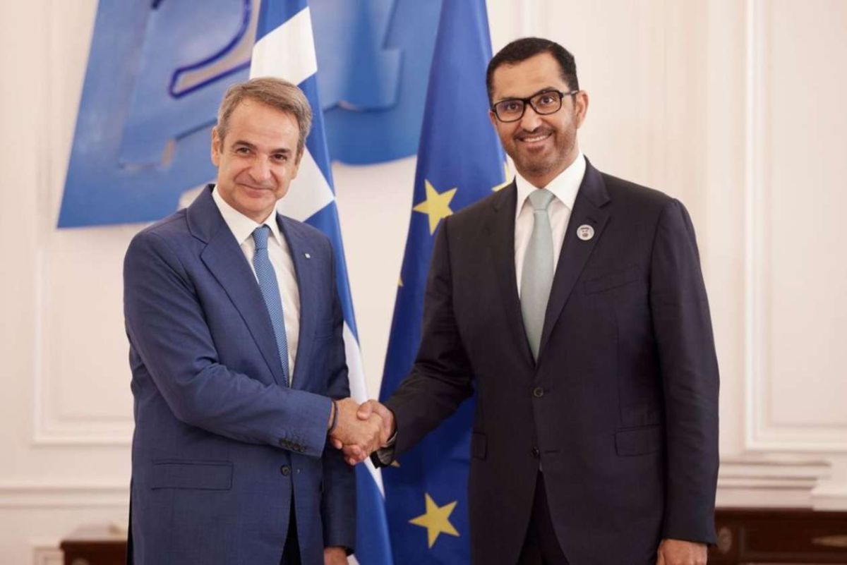Μητσοτάκης: Συνάντηση με τον υπουργό Βιομηχανίας Τεχνολογίας ΗΑΕ–Στο επίκεντρο οι επενδύσεις και η καινοτομία