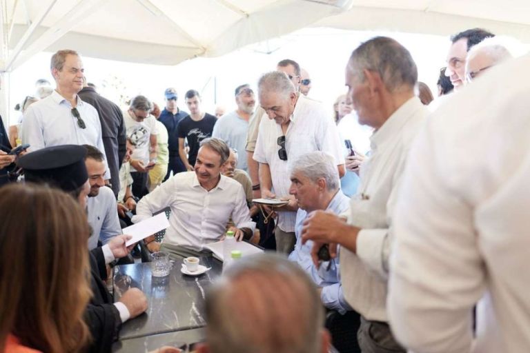 Μητσοτάκης από τη Βόρεια Εύβοια: Ανάπτυξη, έργα και μήνυμα για τρίτη θητεία