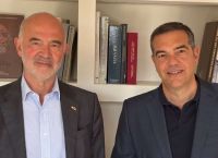 Συναντήθηκε με τον Μοσκοβισί ο Τσίπρας: Οι προειδοποιήσεις για την επέλαση της Ακροδεξιάς