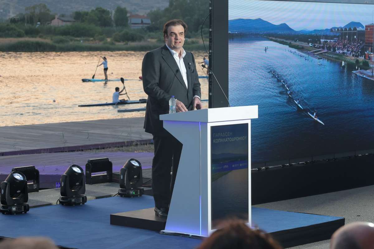 Πιερρακάκης: «Νέα εποχή για το Ολυμπιακό Κωπηλατοδρόμιο»–Η δημόσια περιουσία υπηρετεί τον αθλητισμό