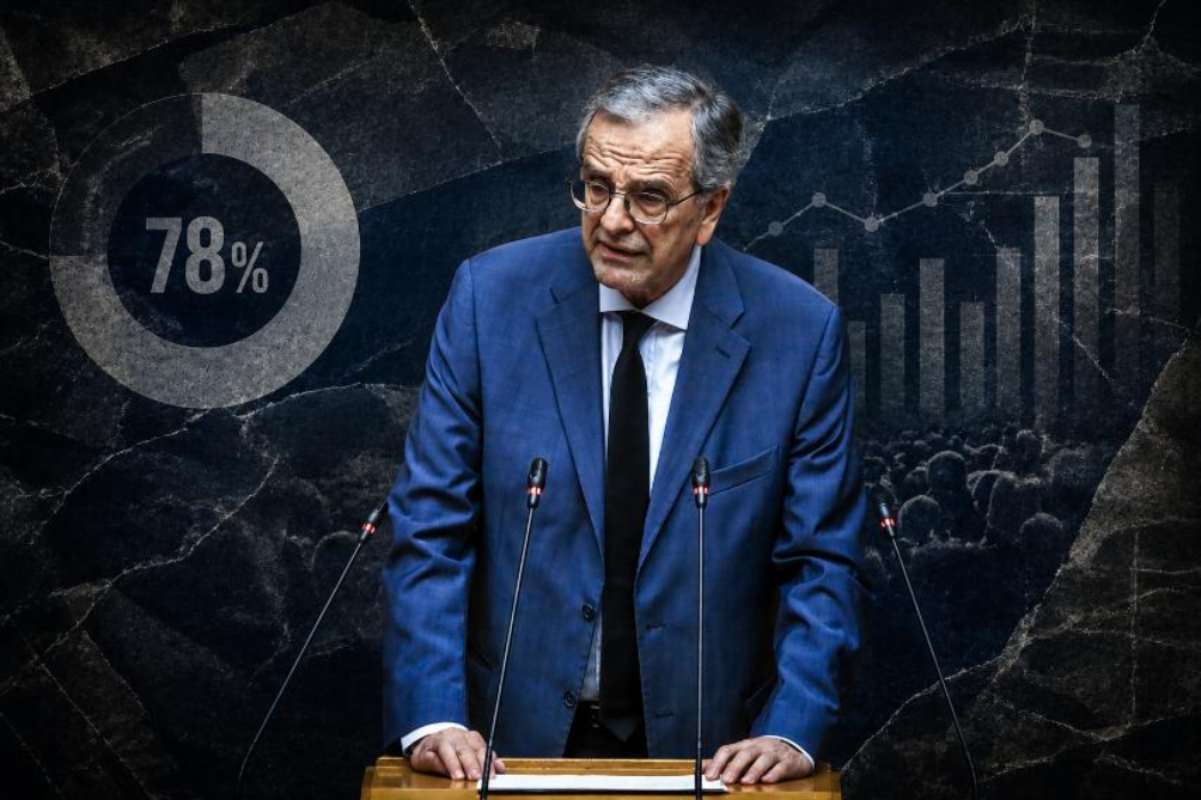 Δημοσκόπηση–χαστούκι για Σαμαρά: Το 78% γυρίζει την πλάτη σε νέο κόμμα του πρώην πρωθυπουργού