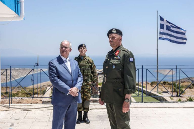 Τασούλας από το Επιτηρητικό Φυλάκιο Αγαθονησίου: Να υπερασπιστούμε την κυριαρχία μας