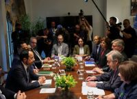 Κυπριακό: Συγκρατημένη αισιοδοξία Χριστοδουλίδη μετά το δείπνο με Γκουτέρες και Έρχιουρμαν