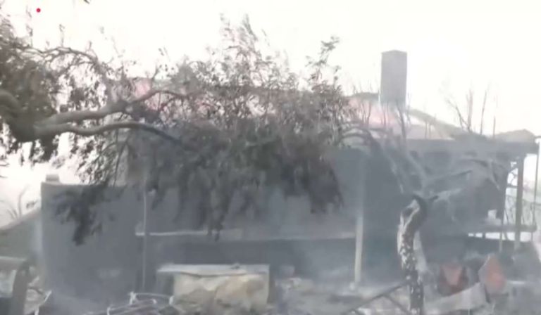 Φωτιά στο Πόρτο Γερμενό: Σπίτια στις φλόγες – Πάνω από 300 πυροσβέστες στο μέτωπο