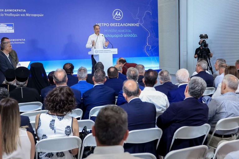 Mitsotakis in Kalamaria: Metro Becomes a “Passport of Credibility” Ahead of the 2027 Election