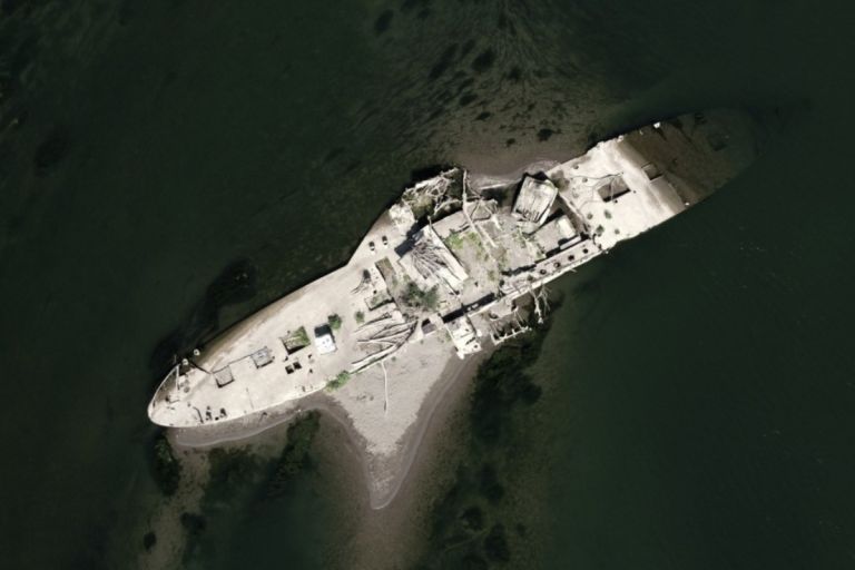Σερβία: Η ξηρασία έφερε στο φως τον «Τιτανικό του Σάβα» μετά από 81 χρόνια