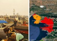 NASA: Δορυφορική εικόνα αποτυπώνει την τεράστια καταστροφή στη Βοιωτία – Έως 50.000 στρέμματα έγιναν στάχτη