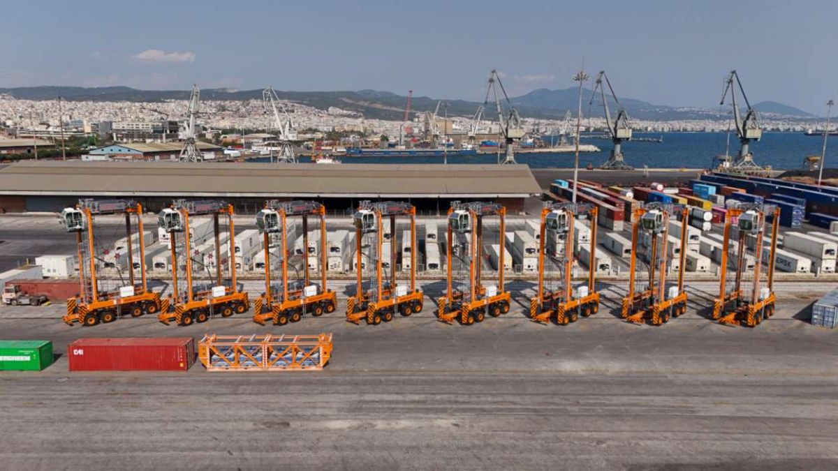 Νέα επένδυση σε σύγχρονο εξοπλισμό στο λιμάνι της Θεσσαλονίκης