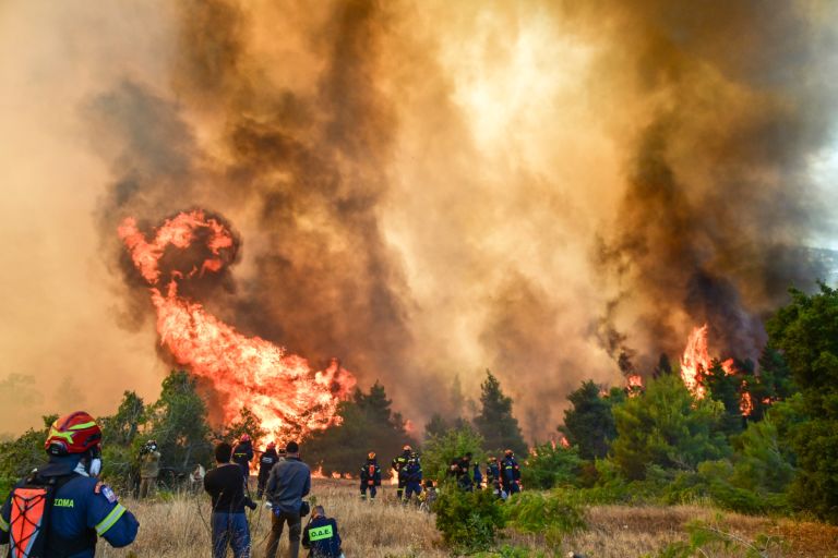 Πύρινος εφιάλτης: Πάνω από 111.000 στρέμματα στάχτη σε Αττική και Βοιωτία
