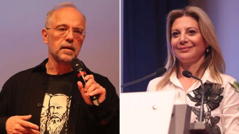 Η Καρυστιανού «καρφώνει» τον Αυγερινό: «Δεν ταιριάζει σε όλους η ηθική και η καθαρότητα»