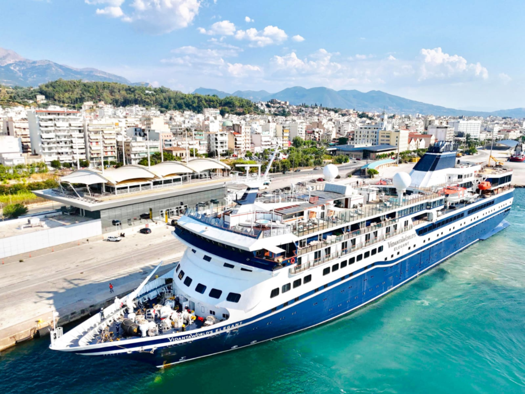 Στην Πάτρα το κρουαζιερόπλοιο VidantaWorld’s Elegant