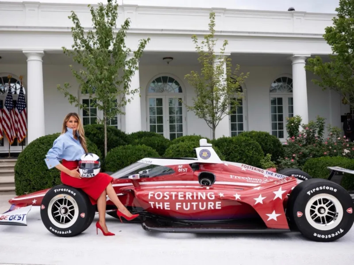 Ο Τραμπ στην πίστα για το Freedom 250 Grand Prix