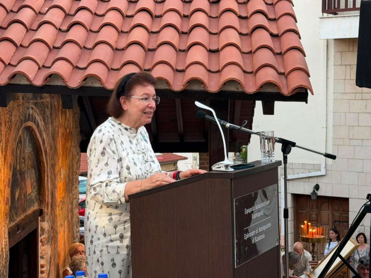 Καστοριά: Η υπουργός Πολιτισμού απέδωσε στη λατρεία δύο βυζαντινά μνημεία