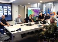 Στο Συντονιστικό της Πυροσβεστικής Τασούλας και Μητσοτάκης [vid]