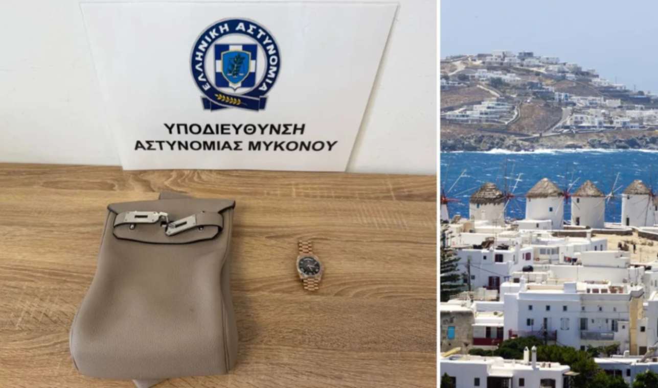 Μύκονος: Οδηγός πήρε τσάντα Hermès και ρολόι Rolex,αξίας 60.000 ευρώ,ως “εγγύηση” διαδρομής κι έγινε “καπνός”
