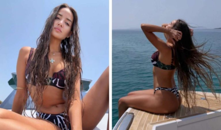 Ρία Ελληνίδου: «Ζάλισε» το Αιγαίο με το μαγιό της – Οι καυτές εικόνες από τη Δήλο μετά τη Μύκονο!