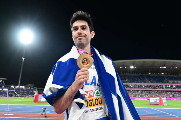 Ο Τεντόγλου έγραψε ιστορία: 4ο χρυσό μετάλλιο σε Ευρωπαϊκό Πρωτάθλημα με άλμα στα 8,44μ.