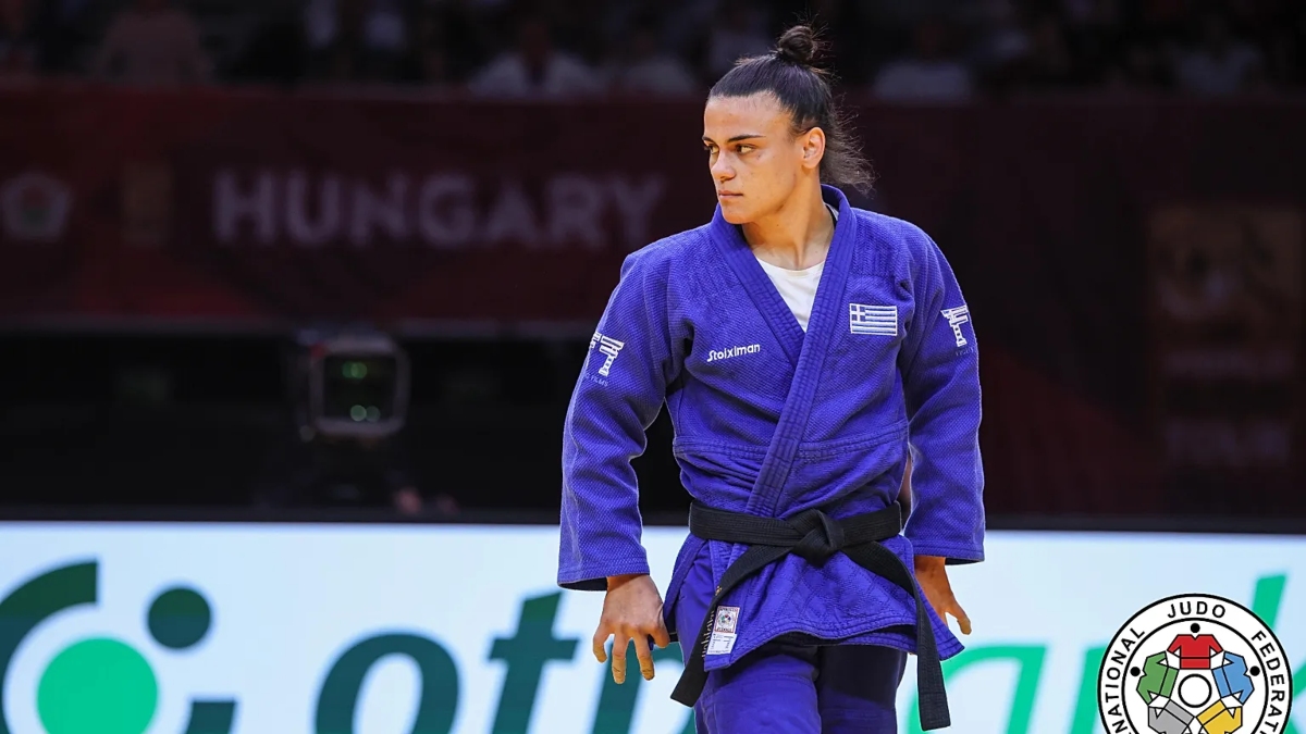 Τελτσίδου χρυσή στη Βουδαπέστη στο Grand Slam τζούντο